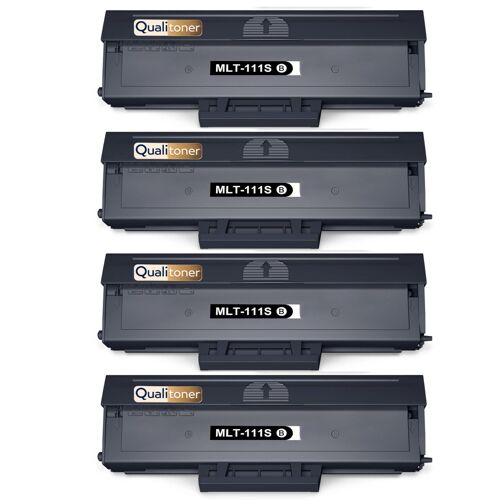 Pack 4 Toner MLT-D111L MLT D111L compatible pour Samsung Xpress M2020 M2020W Noir Haute capacité avec puce 1800 pages