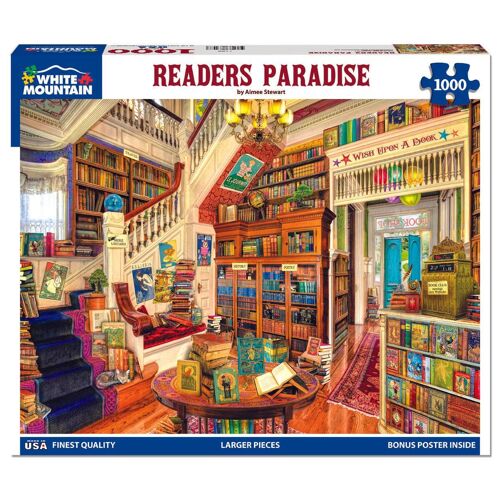 White Mountain Puzzles 724819259090 puzzle Jeu de puzzle 1000 pièces Art