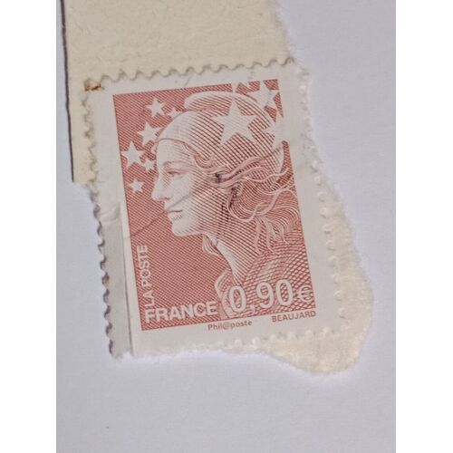 Timbre France 0,90 Yvert N° 4417 - Type Marianne De Beaujard De 2009 W