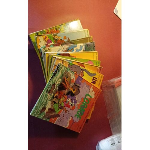 Lot De 9 Livres Pour Enfants - Une Aventure D Idéfix - Goscinny Et Uderzo - Dargaud - 3 Sont En État Correct .