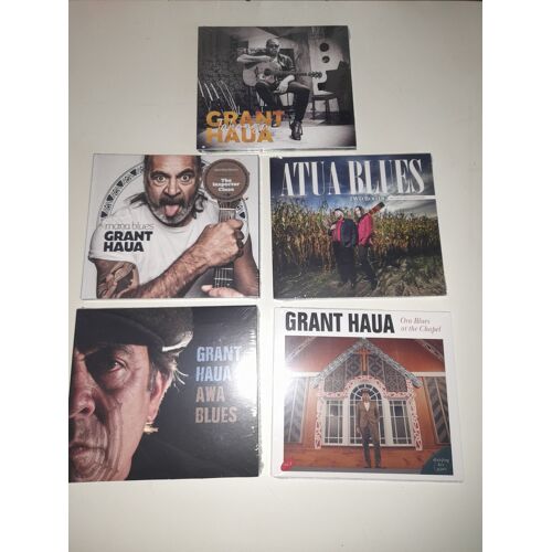 Lot 5 Cd Grant Haua . Neuf Sous Blister . Integral De L'Artiste