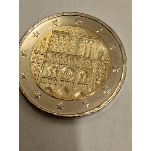 Vend Pièces De 2 Euro Notre Dame De Paris