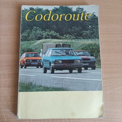 Livre Codoroute Édition 1979 Broché Etat Correct