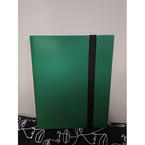 Album de rangement pour 360 cartes a collectionner TCG en vert foncé