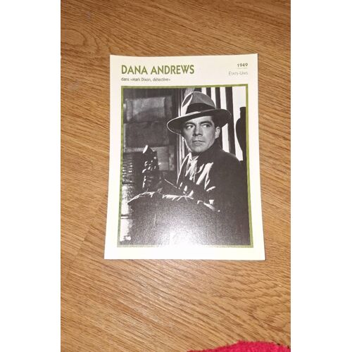 Dana Andrews Dans : Mark Dixon, Détective