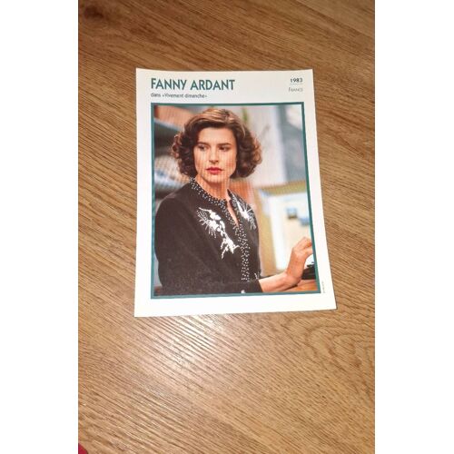 Fanny Ardant Dans : Vivement Dimanche