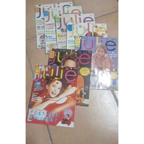 Julie Magazine N° 7 14 16 21 23 38 44