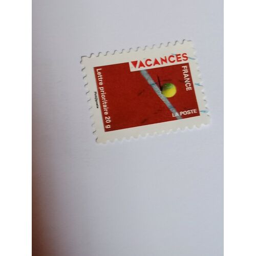 Timbre France Lettre 20g Autoadhesif Yvert N° 315 Balle De Tennis Oblitéré De 2009
