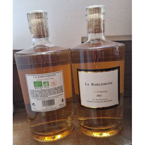 Carton De 6 Btls De La Bargemone Cuvee Collection Rose Aop Coteaux D Aix En Provence 2022 Bio