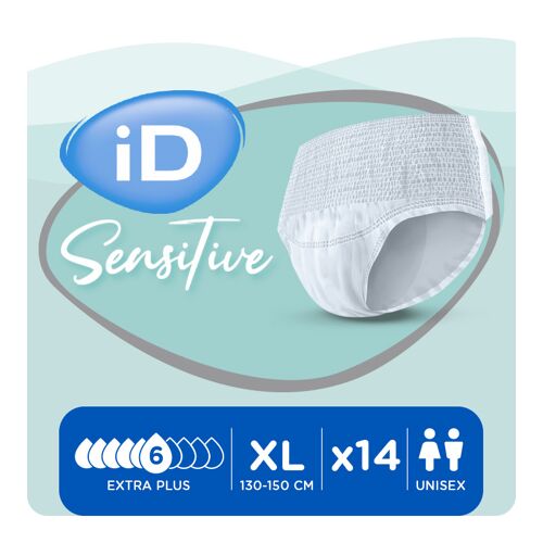 Ontex - Slip Absorbant Id Pants Plus Taille Xl - Sachet De 14 Pièces 