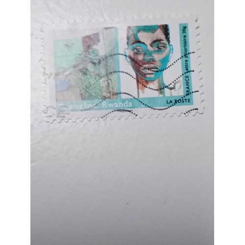 Timbre France Lettre 20g Oblitéré Autoadhesif Yvert N° 281 Art Femmes Du Monde Francine Par L'Artiste Titouan, Lamazou De 2009