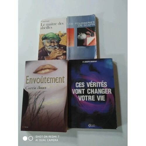 Lot De 4 Livres