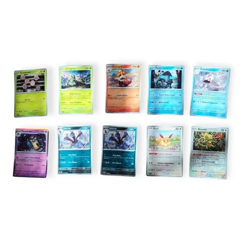 Lot 10 Cartes Pokémon Ev08 Étincelles Déferlantes Neuf Français Tcg