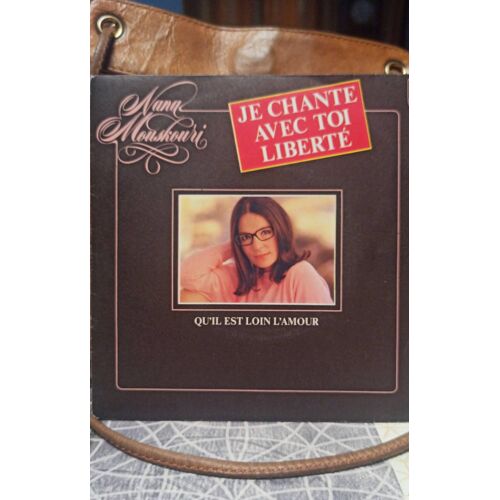 Vinyle 45t Nana Mouskouri "Qu Il Est Loin L Amour"