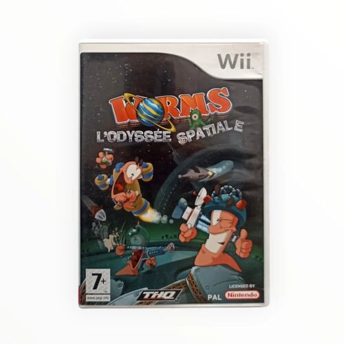 Worms L Odyssée Spatiale complet FRA PAL Nintendo Wii