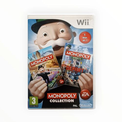 Monopoly Collection 2 Jeux en 1 complet PAL FRA Nintendo Wii
