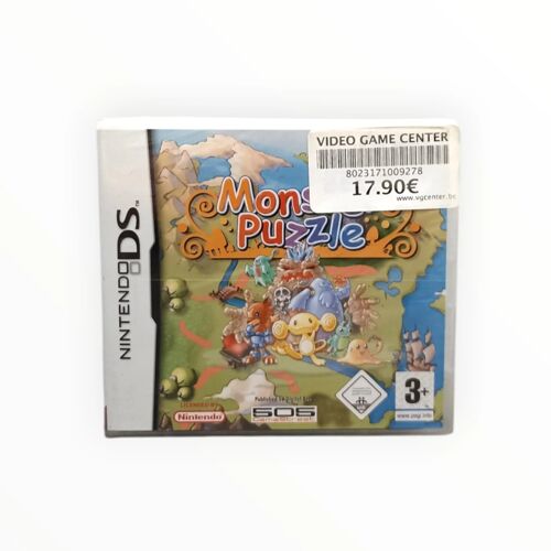 Monster puzzle Nintendo DS Neuf Sous Blister (FR)