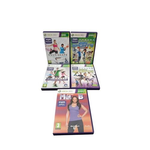Lot Kinect Xbox 360 Jeux Complets PAL FR