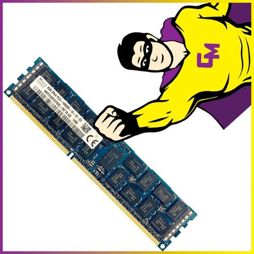 8Go RAM DDR3 PC3-14900R HMT31GR7EFR4C-RD DIMM Mémoire Serveur ECC REG MonsieurCyberman