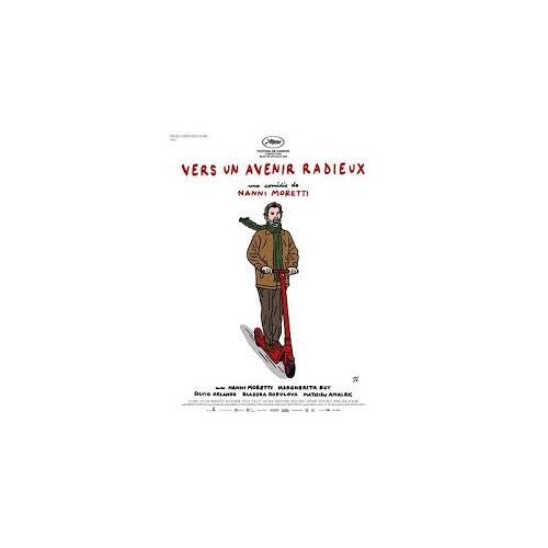 Vers Un Avenir Radieux De Nanni Moretti Avec Nanni Moretti, Margherita Buy... - Affiche Originale De Film Format 120 X 160 Cm