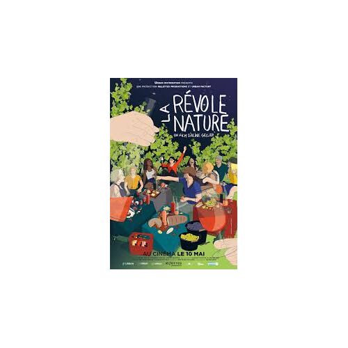 La Révole Nature, De La Vigne Au Verre De Aline Geller - Affiche Originale De Film Format 120 X 160 Cm