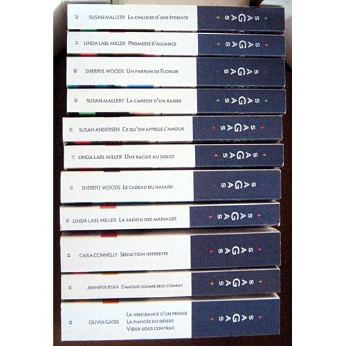 Harlequin. Collection Sagas. Lot De 11 Titres. 2016 / 2017.