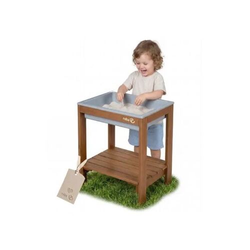 Table Sable Et Eau Pour Enfants 'tiny' Outdoor En Bois Massif Résistant Aux Intempéries - Roba - Teck