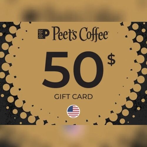 Peet's Coffee & Tea Gift Card 50 USD Key - UNITED STATES