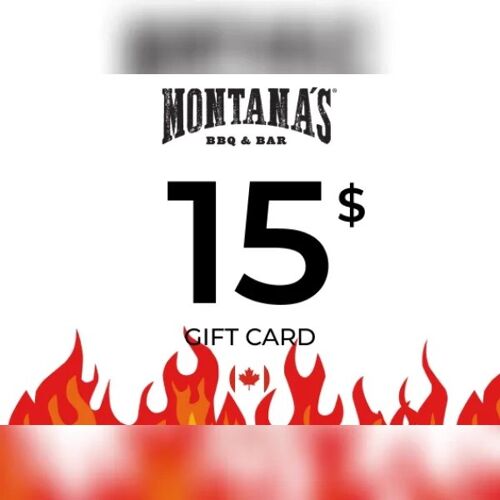 Montana's Gift Card 15 CAD Key - CANADA