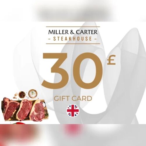 Miller & Carter Gift Card 30 GBP Key - UNITED KINGDOM