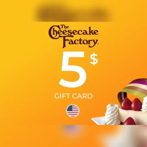 The Cheesecake Factory Gift Card 5 USD Key - UNITED STATES