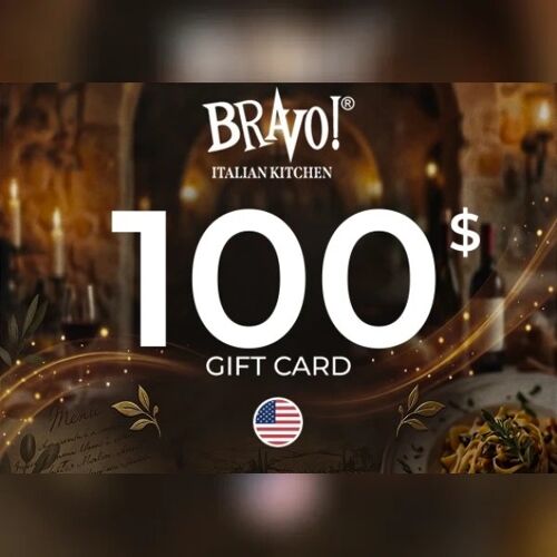Bravo Italian Kitchen Gift Card 100 USD Key - UNITED STATES