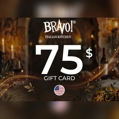 Bravo Italian Kitchen Gift Card 75 USD Key - UNITED STATES