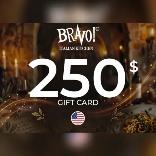 Bravo Italian Kitchen Gift Card 250 USD Key - UNITED STATES