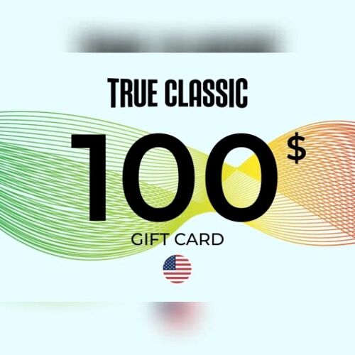 True Classic Gift Card 100 USD Key - UNITED STATES