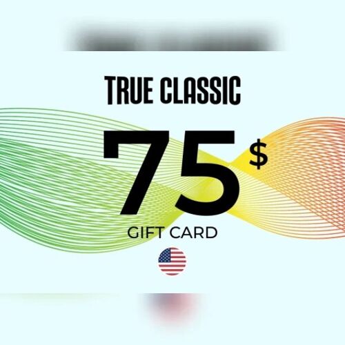 True Classic Gift Card 75 USD Key - UNITED STATES
