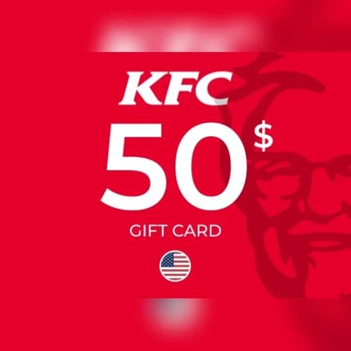 KFC Gift Card 50 USD Key - UNITED STATES