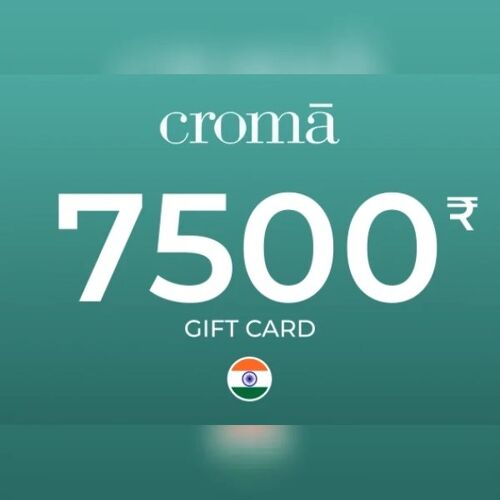 Croma Gift Card 7500 INR Key - INDIA