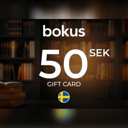 Bokus Gift Card 50 SEK Key - SWEDEN