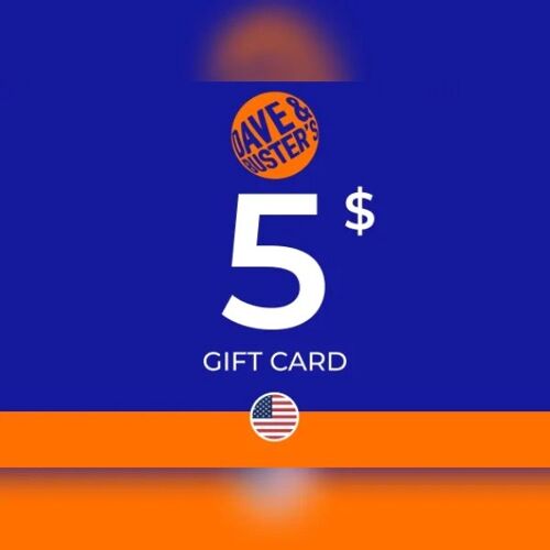 Dave and Buster's Gift Card 5 USD Key - UNITED STATES
