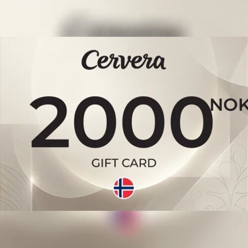 Cervera Gift Card 2000 NOK Key - NORWAY