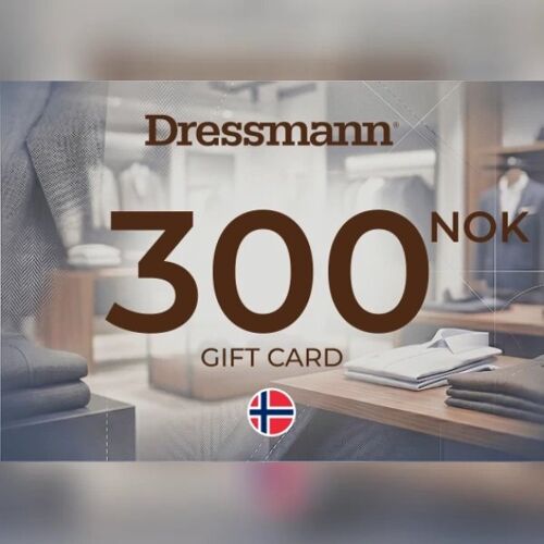 Dressmann Gift Card 300 NOK Key - NORWAY