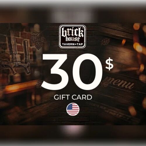 Brick House Tavern & Tap Gift Card 30 USD Key - UNITED STATES