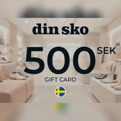 Din Sko Gift Card 500 SEK Key - SWEDEN