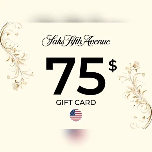 Saks Fifth Avenue Gift Card 75 USD Key - UNITED STATES