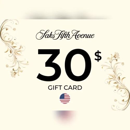 Saks Fifth Avenue Gift Card 30 USD Key - UNITED STATES