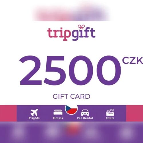 TripGift Gift Card 2500 CZK Key - CZECH REPUBLIC