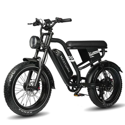 Vélo Électrique - Maxturn Mx10 - Moteur 750 W - Batterie 48v 13,5ah - Autonomie 80–100 Km - Roues 20"