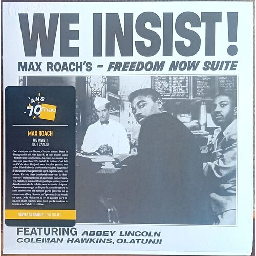 Max Roach: We Insist! 33t 30 Cm Lp Vinyl Marron- 2024