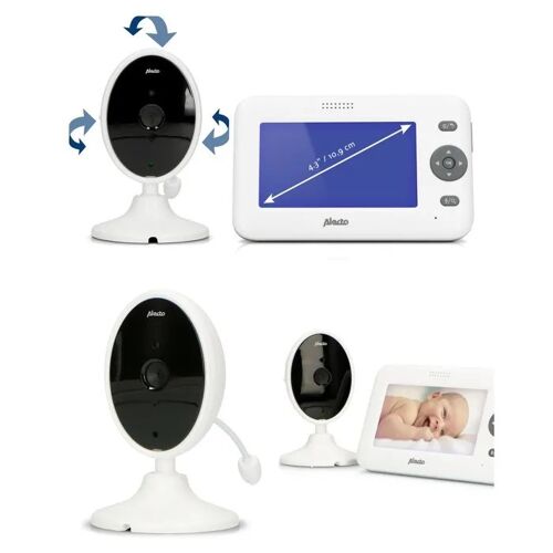 Baby Phone Bébé 2.4ghz - Moniteur Vidéo Intelligent -Caméra Hd Écran Couleur 4.3¿